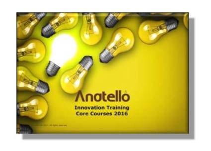 Anatello Innovation Training Course Brochure 2016